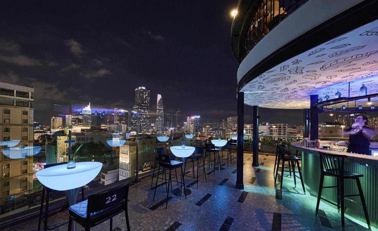 La Siesta Premium Saigon Hotel Ho Şi Min Exterior foto Sky Bar